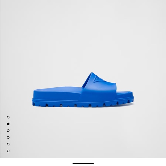 Prada blue pool slides - Picture 2 of 3